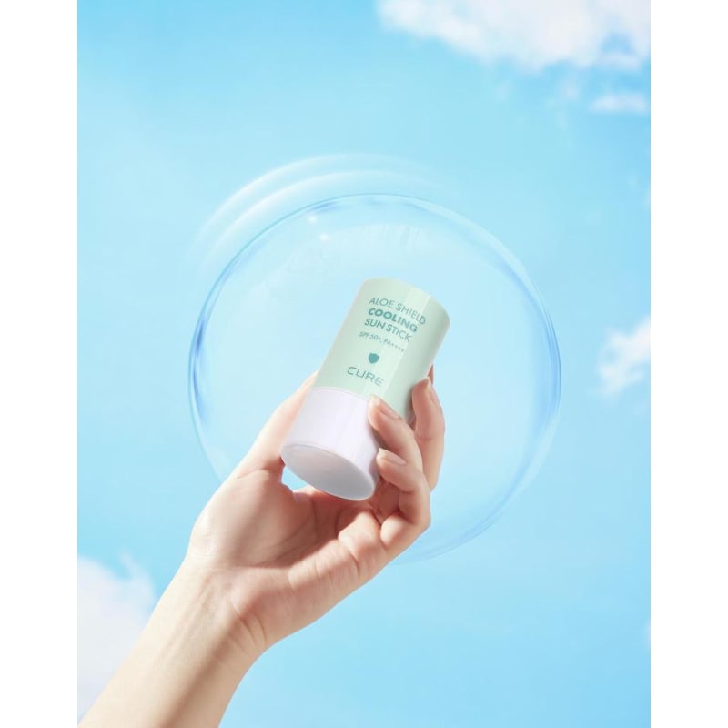 CURE Aloe Shield Kühlender Minz-Sonnenstift für die ganze Familie 23g