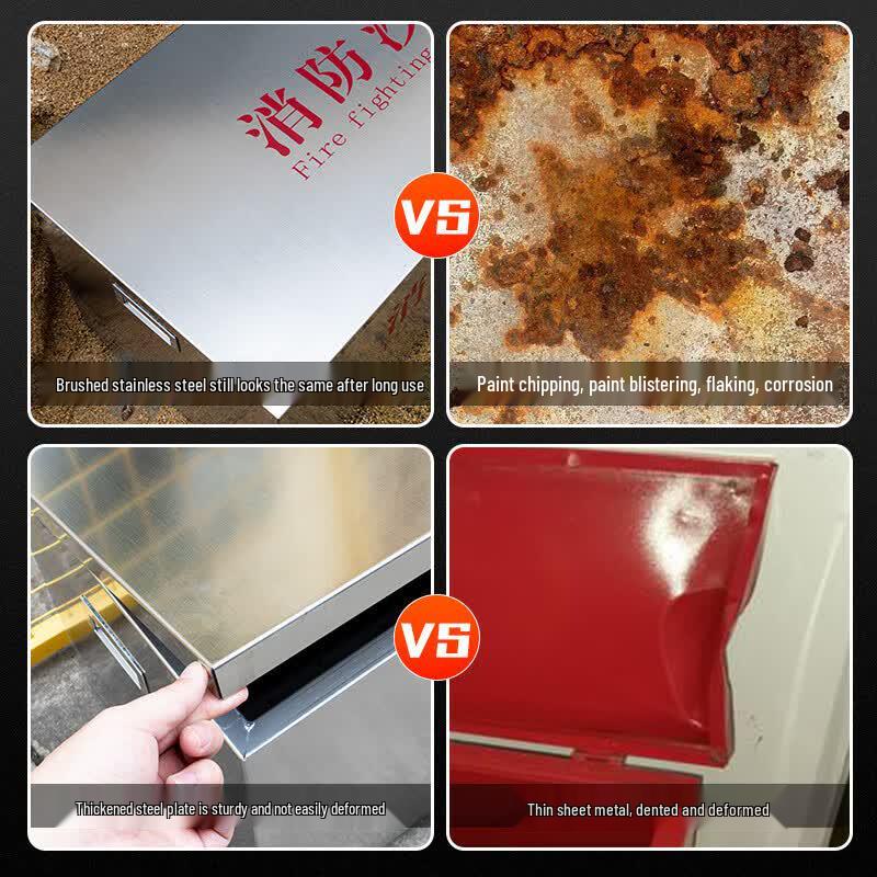 Industrial 304 Stainless Steel Fire Sand Box