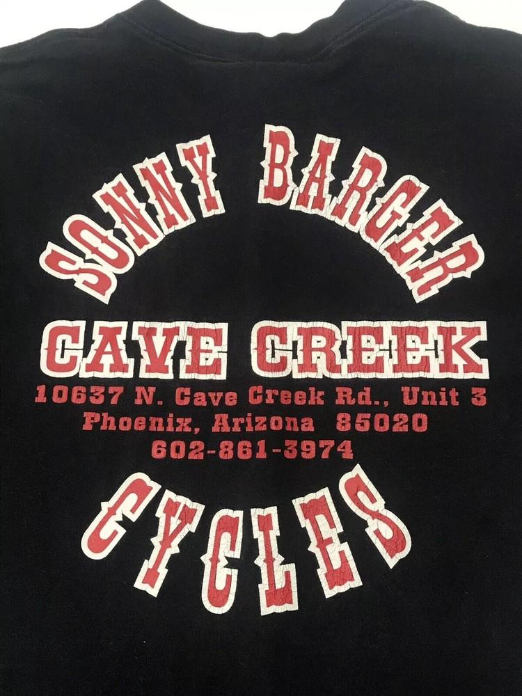 

Sweat Shirt Sonny Barger Cycles Cave Funny Tee Size S-4XL Unisex T-Shirt XXXL