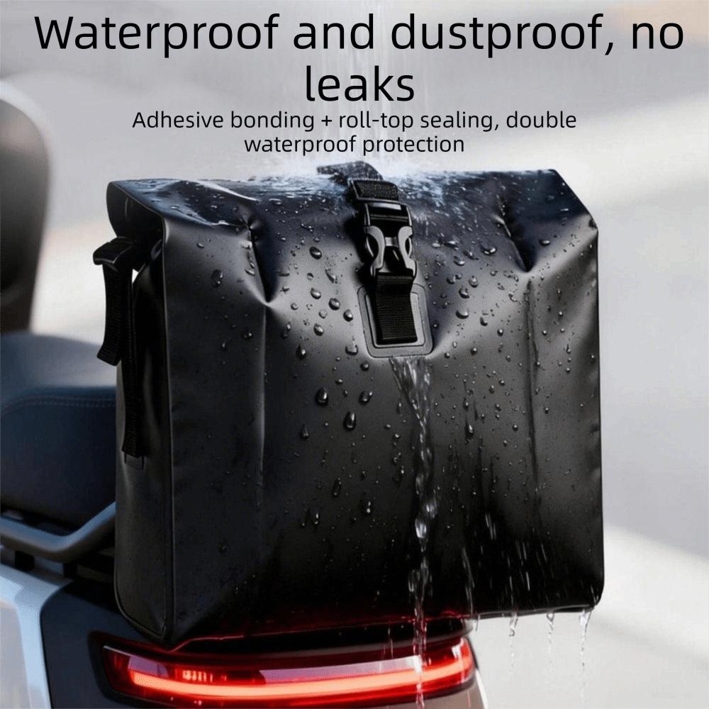 Portable Design Bicycle Cargo Bag Large Capacity Rear Rack Bag Bicycle Saddlebag Mountain Bike
