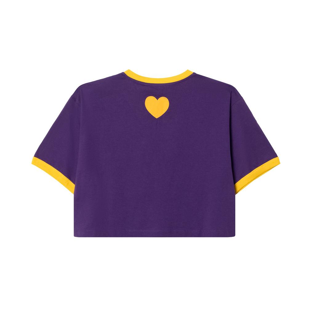 Gucci SS23 Drop Shoulder Sleeve T Shirt Women's Dark Purple 753879-XJFVF-5878