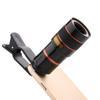 for Travel Watching Games Photography 8X/12X HD Telescope Telephoto Phone Lens Optical Zoom Mini