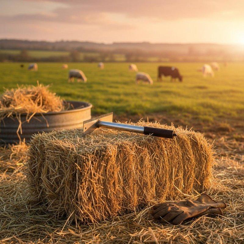 Double-Sided Cattle Brush Long and Short Hair Use Serrated Livestock Curry Comb Livestock Scratch Brush Thickened Material