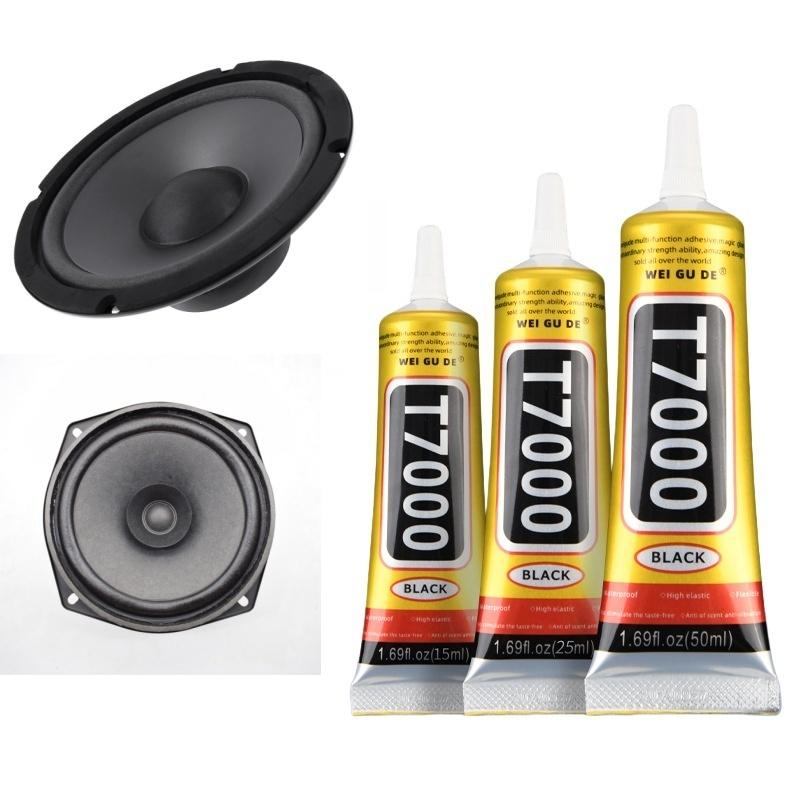 Speaker Foam Surround Repair Glue Heavy Duty Adhesive for Edge and Dust Cap Bonding Home Audio Restoration Kit