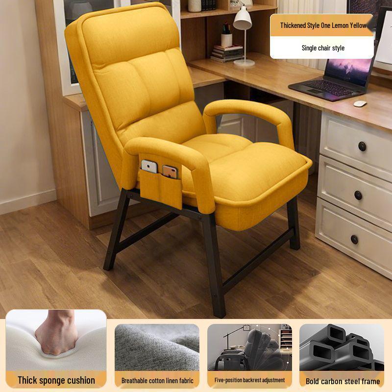 Comfortable Ergonomic E-Sports Office Chair for Long Sitting - Ideal for Study, Desk, Dorm, and College Students.