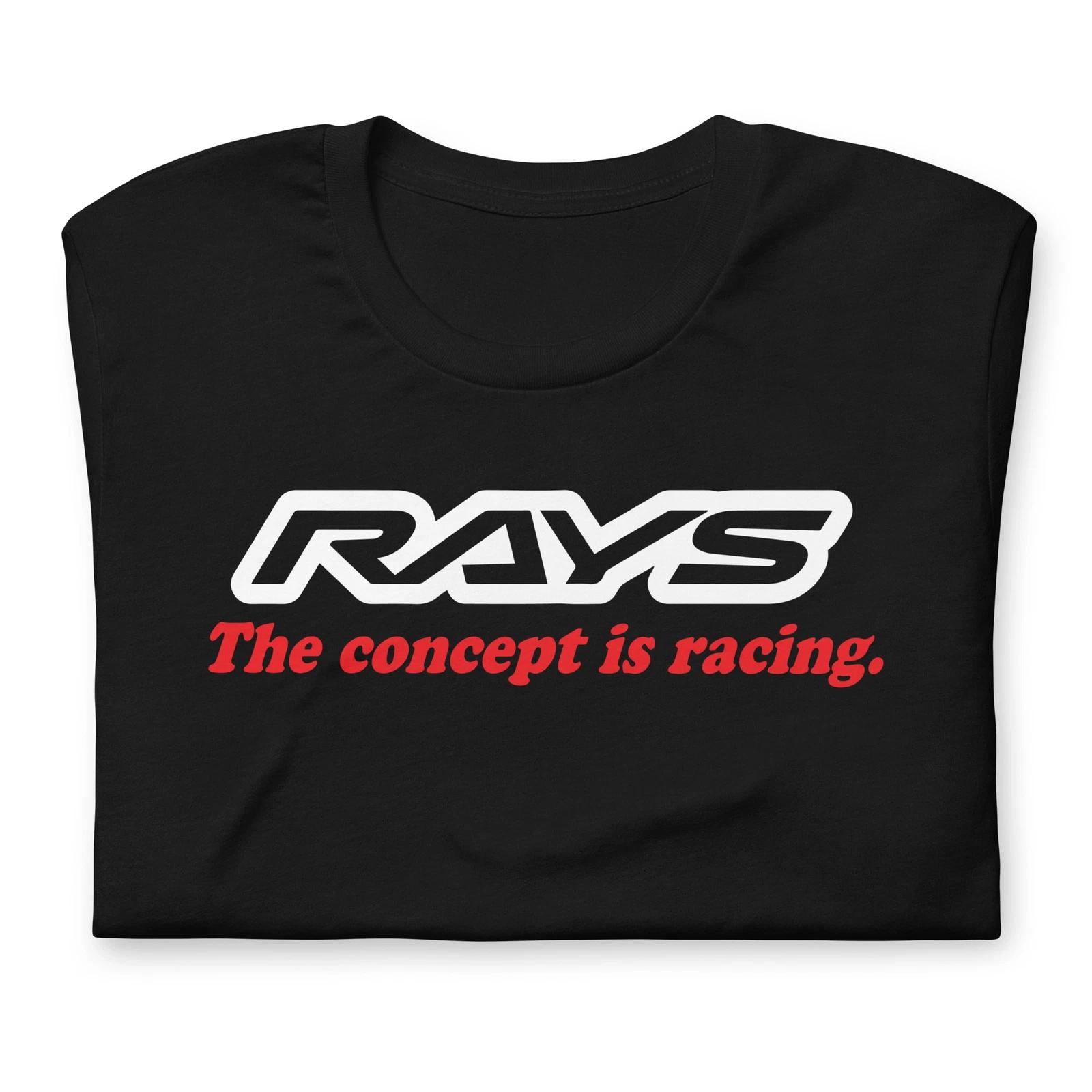 Rays Volki Racing Unisex T-Shirt S-5XL Cotton, Motorsport Enthusiast Tee XS