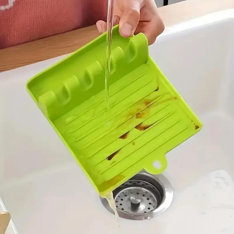 Vielseitiges Küchen-Organizer-Set, wandmontierte Aufbewahrung für Spatel, Topfdeckel, Essstäbchen und Suppenlöffel, langlebiger Kunststoff