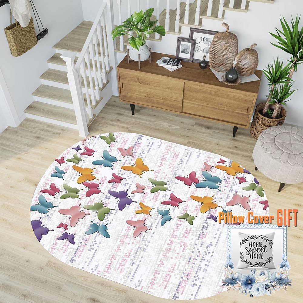 

Mosimoso Home RC1742 Ковер с кожаной подошвой и цифровой печатью