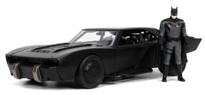 1:24 2022 THE BATMAN BATMOBILE WBATMAN Batmobile JADA Minicar [Gebruikt]