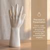 Matte harte Schaufensterpuppenhand Realistischer Hand-Display-Ständer Männliches Handmodell Schaufensterdekoration