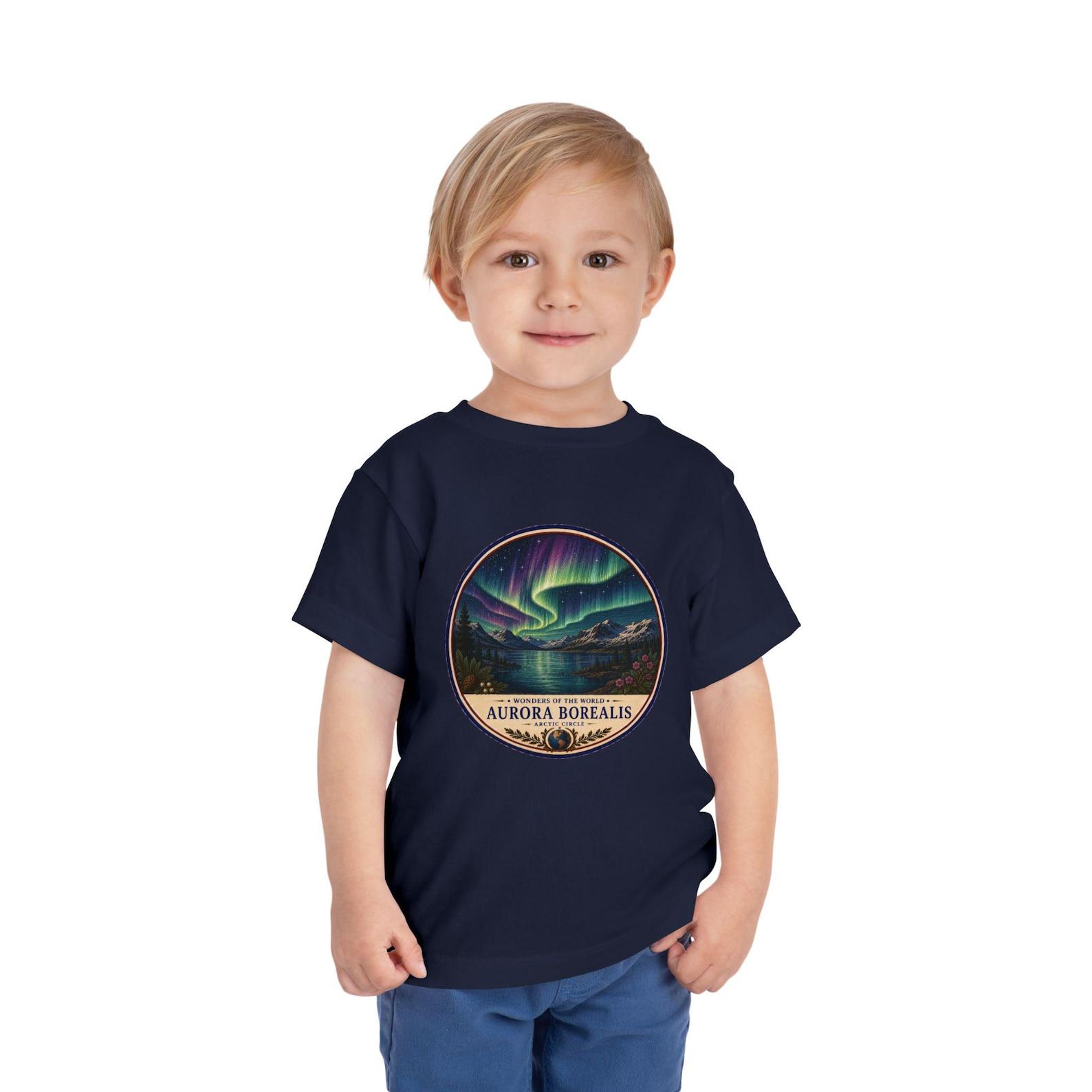 Aurora Borealis Night Sky Unisex Tee | Northern Lights Graphic 100