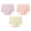 FENTENG Women's 7A Antibacterial High-Waist Underwear 3-Pack
