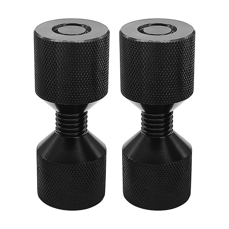 2Pcs Flange Alignment Pin Set Threaded 2 Hole Flange Alignment Pin Pipefitter Tools 1‑1/8in Two Hole Pins Kit