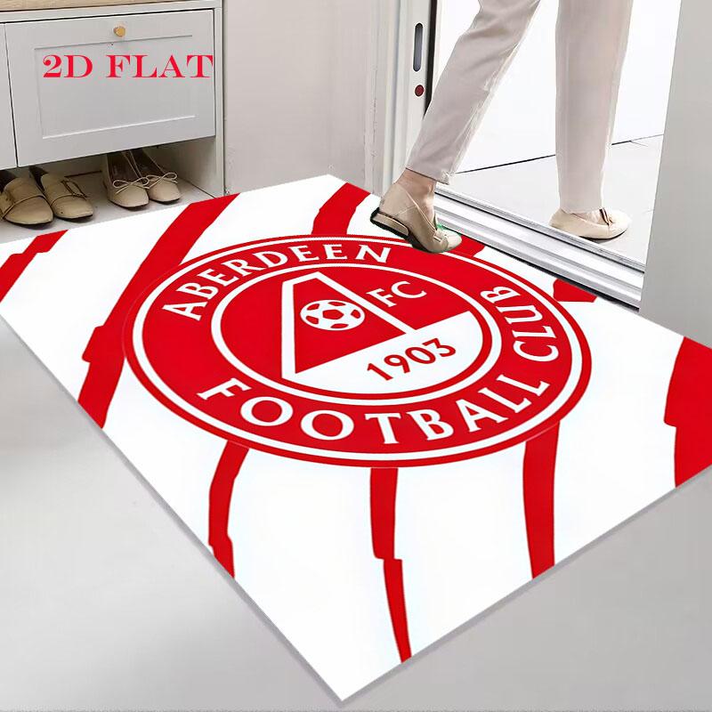 Aberdeen logo Carpet Rug for Living Room Bedroom Home Sofa Decoration,Kids play Nonslip Floor Mat