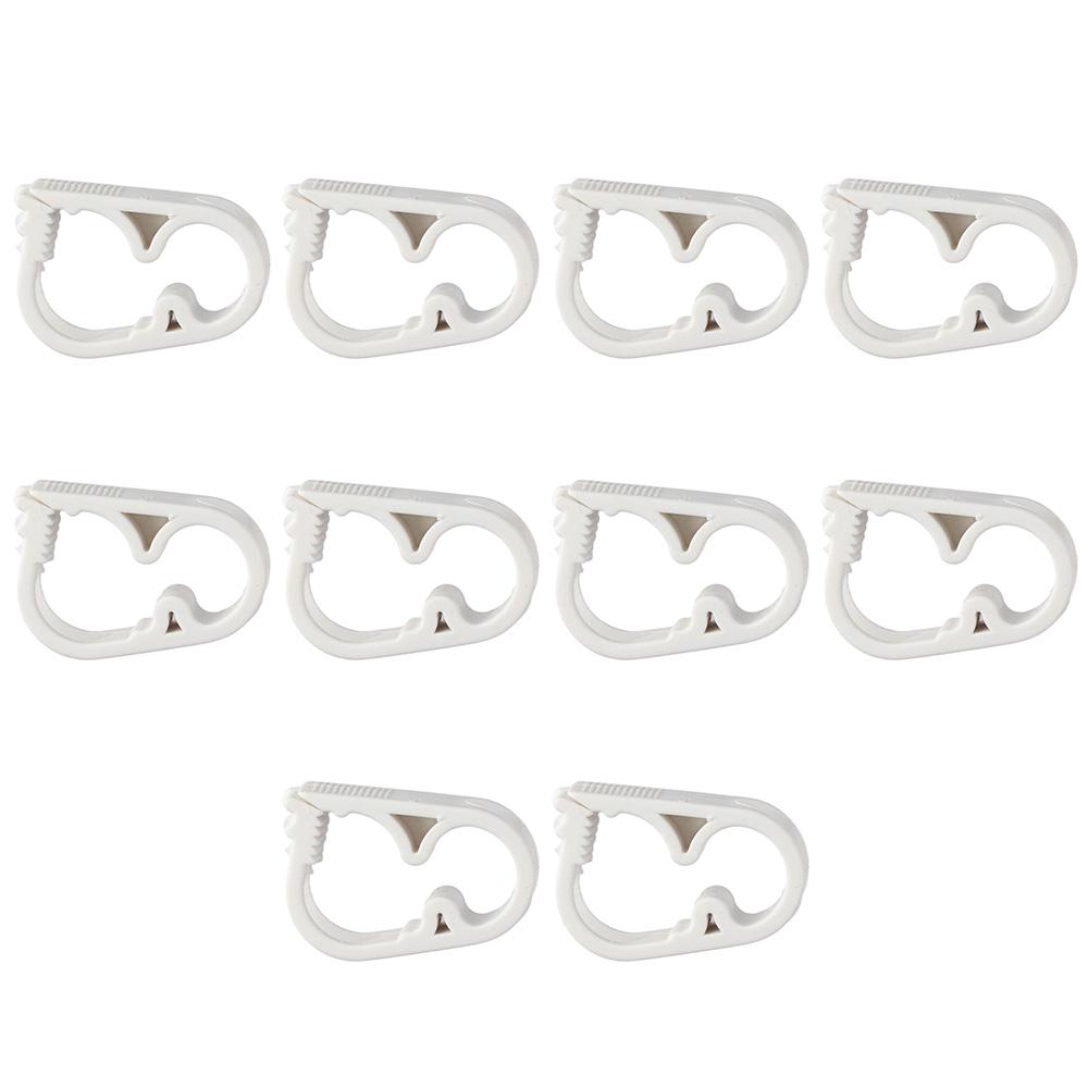 10PCS Plastic Plastic Tubing Clamps 6~12mm/1/4"~1/2" Flow Control Hose Clamp  Infusion Bottle