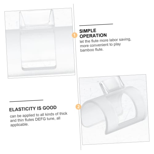 NOLITOY Beginner's Flute Aid, Universal Flute Mouth with Creative Design for Students and Professionals