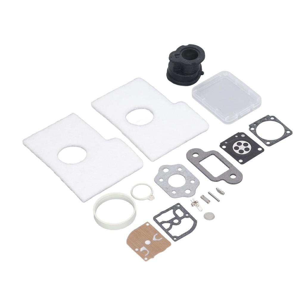 Elektrisk Sag Forgasser Carb Rebuild Membran Luftfilter Innsugsmanifold Sett for Stihl MS180