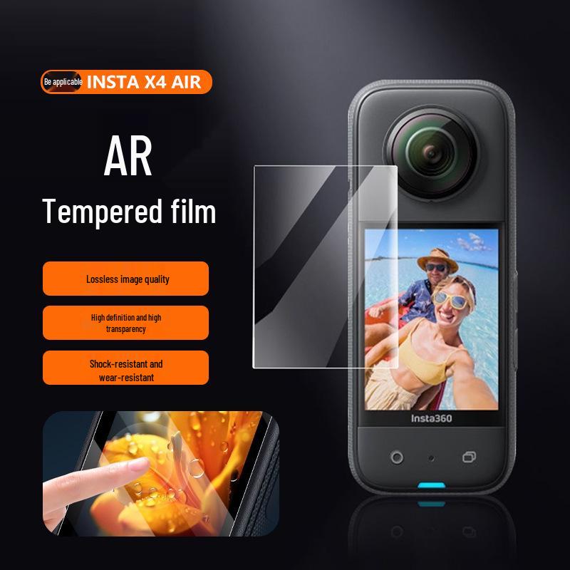 Защитное стекло Aixiaou с защитой от царапин для Insta360 X4 Air 1 Film Unpacked