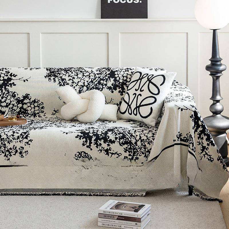 Jacquard Chenille Sofa Cushion Four Seasons Universal Anti-Scratching Sofa Towel All-Inclusive One-Piece Cover Sofa Slipcover Cover Cloth