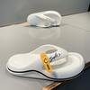 Fashion Men's EVA Thong Sandals Cushioned Non-Slip Summer Beach Shoes Lightweight Casual Outdoor Walking Slippers with Soft Sole