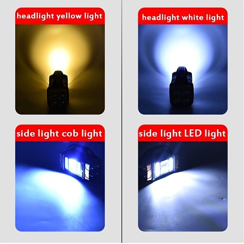 COB Multi Function Solar Spotlight USB Rechargeable Camping Flashlight Portable Lighting