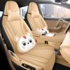 Zhiji S7 26/25 Model Perforated Leather Car Seat Covers - Full Surround, All-Season Cushions.