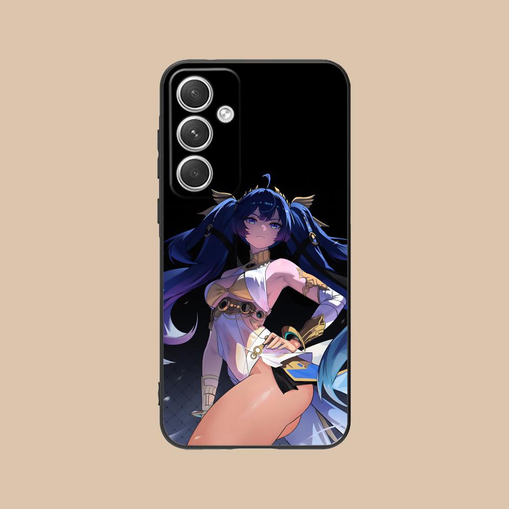 Wuthering Waves Luno Phone Case for Samsung Galaxy S26 S25 S24 S23 S22 S21 S20 Note20 Plus FE Ultra Colorful Cover Cover Luxury