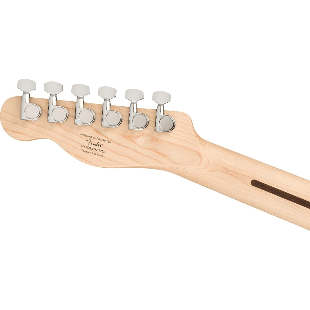 Squier by Fender Electric Guitar Affinity Series™ Telecaster®, Maple Fingerboard, Black Pickguard...