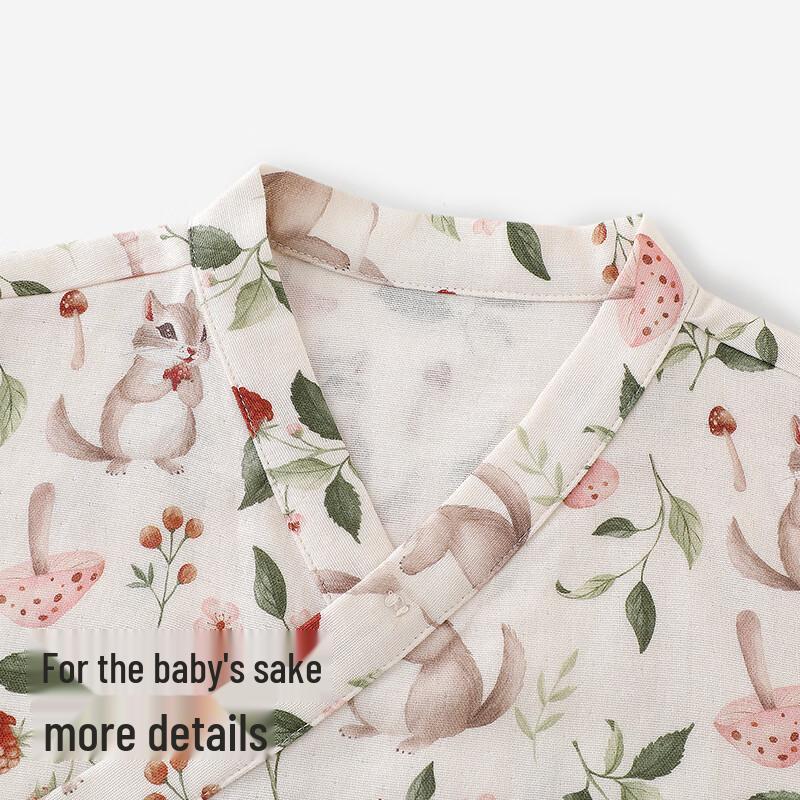 YEEHOO Baby Summer Breathable Short-Sleeve Romper