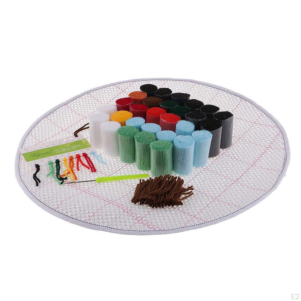 Kits Rug Carpet Making Needlework Embroidery S for Bed Room Living Decor