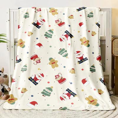 Dreamy Christmas Flannel Thin Blanket Bedroom Blanket, Iving Room,sofa Blanket,student Office Nap,camping Trip,children's Gift