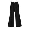 FAESSLIN Women's High-Waist Slim Fit Flare Pants
