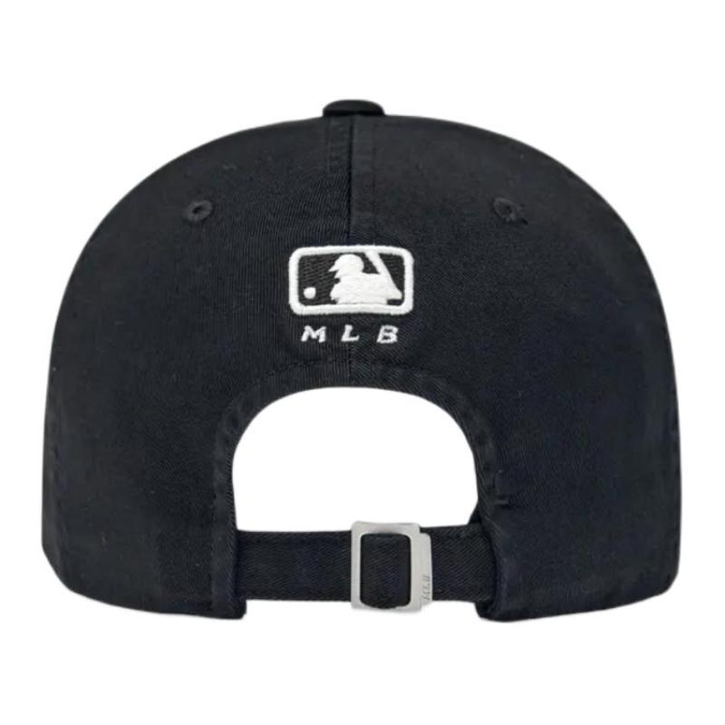 MLB Cotton Baseball Caps Unisex Black Fashion 3ACPV016N-50BKS