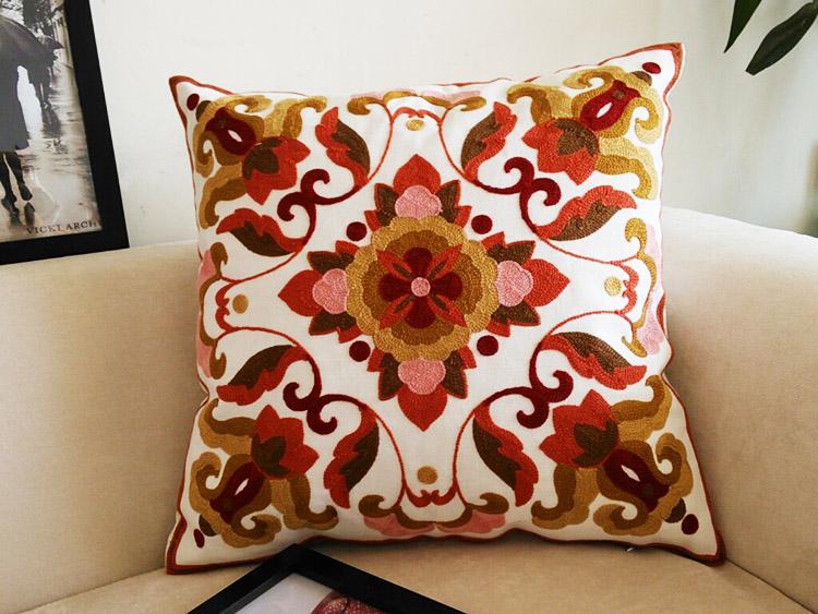 Stickerei Kissenbezug Kissen Heimdekoration Kissen Kissenbezug Sofa Dekokissen Dekoration Capa De Almofada Cojines Coussin