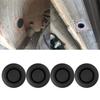 4pcs Universal Car Chassis Dust Plug Waterproof Sealing Hole Rubber Plug Auto Door Rubber Blug Screw Cover Interior Parts