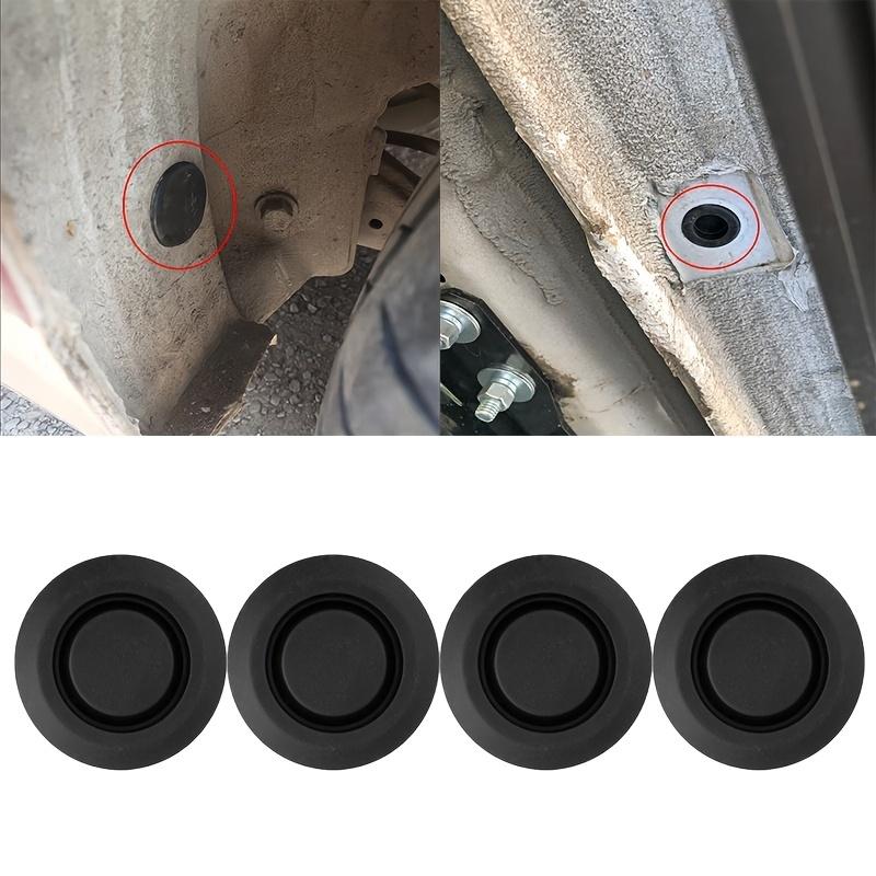 4pcs Universal Car Chassis Dust Plug Waterproof Sealing Hole Rubber Plug Auto Door Rubber Blug Screw Cover Interior Parts