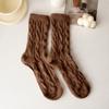 Plush Fluffy Socks Velvet Knitted Socks New Winter Warm Socks  Women
