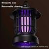 Portable Electric Camping Light Purple Light Mosquito Trap Easy To Use Mosquito Lamp  Outdoor