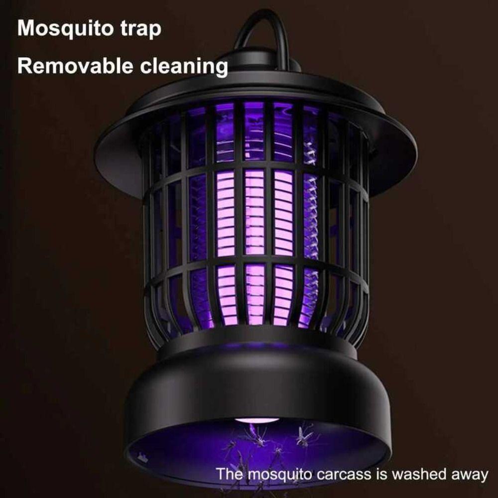 Portable Electric Camping Light Purple Light Mosquito Trap Easy To Use Mosquito Lamp  Outdoor