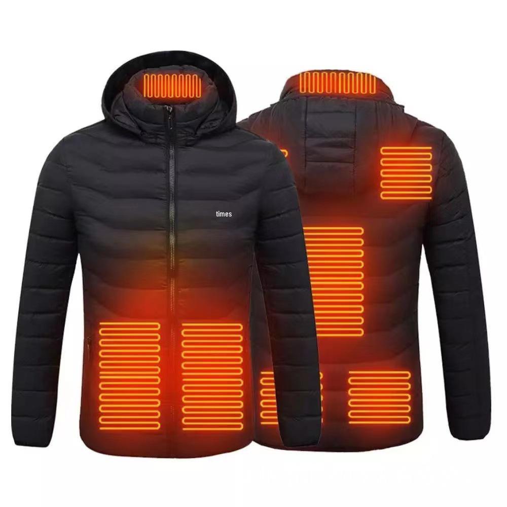 Smart Heated Cotton Coat - Outdoor Electric Heating Suit
