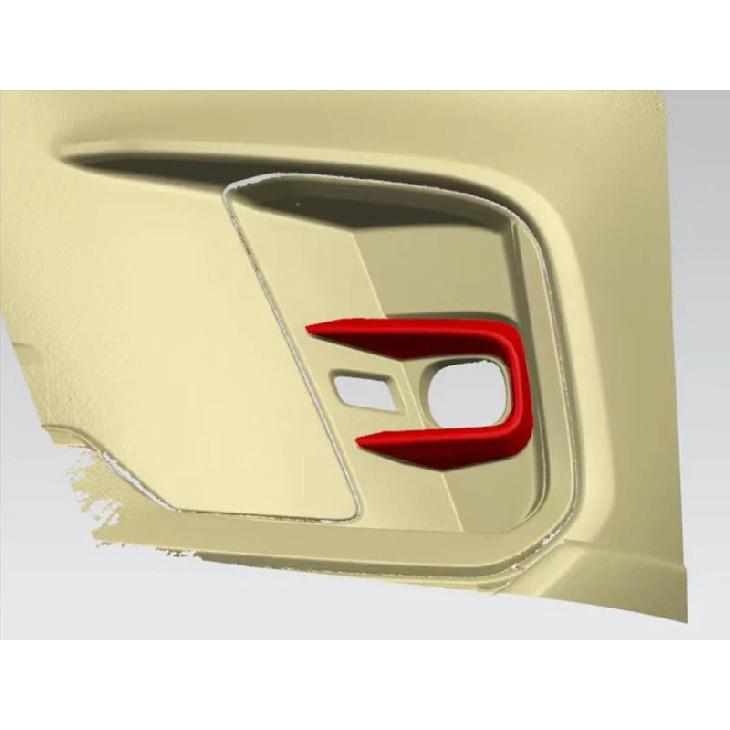 For Lexus LBX  2024 2025 Car Accessories ABS Chrome Front Fog Light Lamp Cover Trim Molding Bezel Garnish