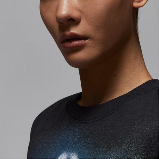 

Jordan Gfx Spt Df Ss Mj Comfortable Crew Neck Pullover Short Sleeve T-Shirt Women T-Shirts IB1964-010 XS