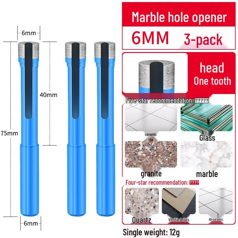 Diamant-beschichteter Lochbohrer für Marmor, Keramik, Glas und Feinsteinzeug