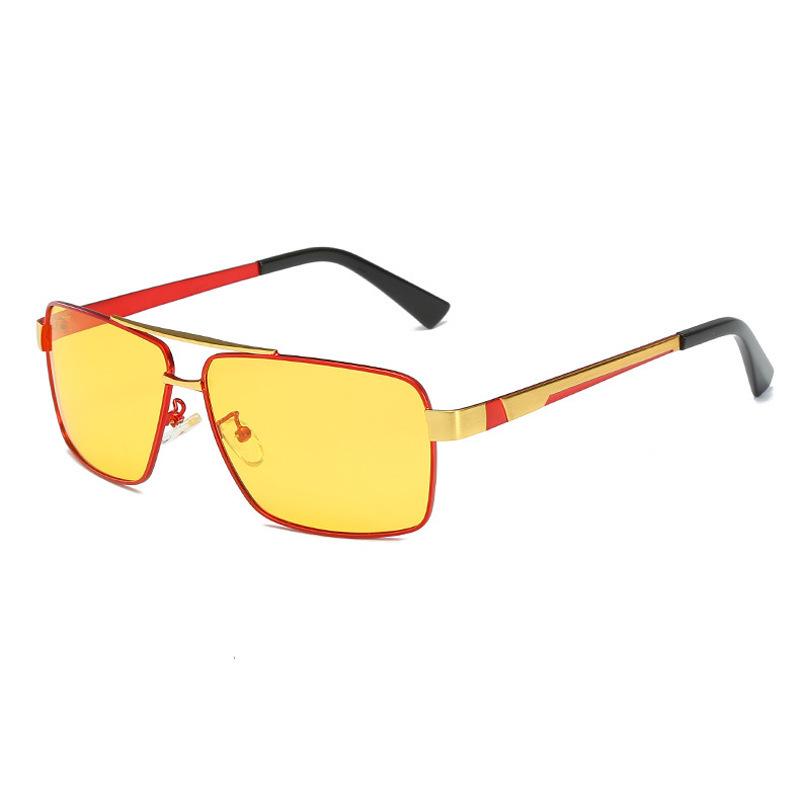 

Мужские модные металлические фотохромные поляризационные солнцезащитные очки