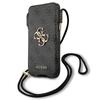 Guess Telefoontasje GUHCP12L4GPSGR 6,7" grijs/grey 4G Metalen Logo