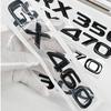 3D ABS Logo For Lexus GX470 LX570 LX600 RX350 RX300 Emblem Number Letters Sticker Car Trunk Badge Adhesive Decal Accessories