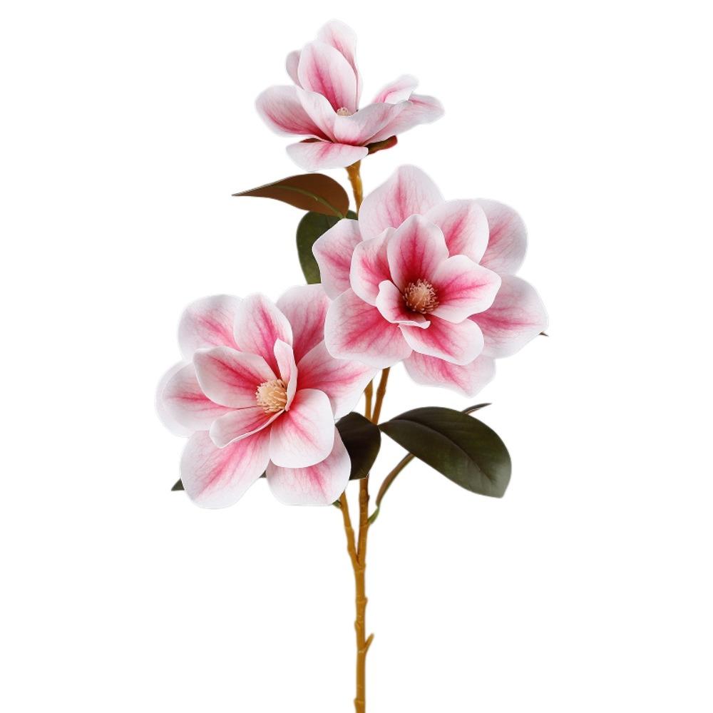 Real Touch Fake Orchid Flowers Artificial Magnolia Faux Flowers Wedding Decor