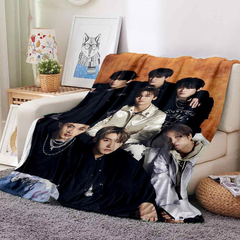 Boys Band Flannel Blanket Throw Blanket Soft Warm Sofa Bed Camping Home Decor Unique Christmas Gift C9211999
