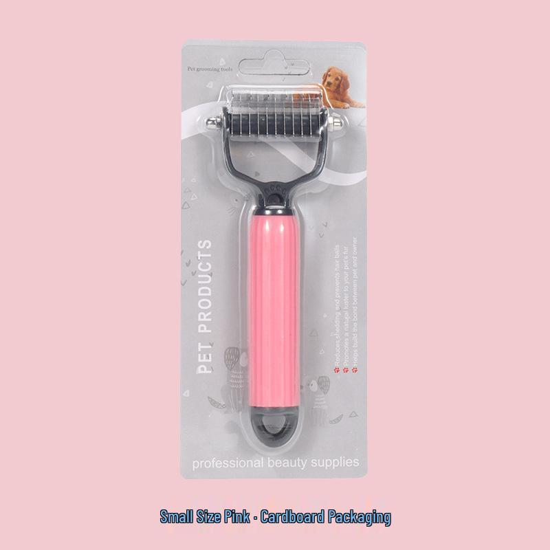 Pet Deshedding & Grooming Comb for Cats and Dogs