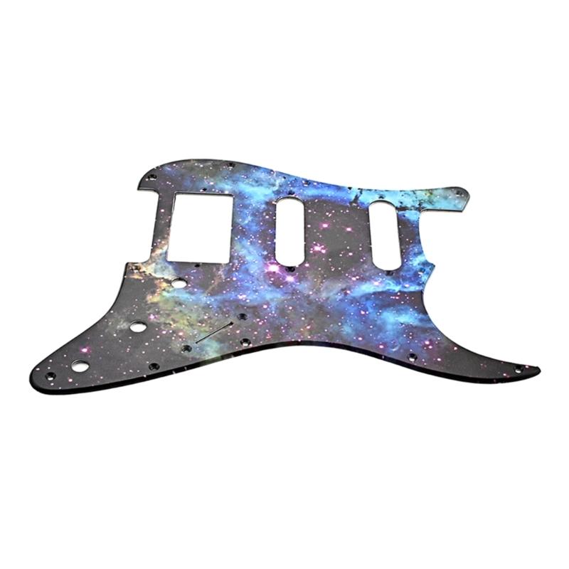 3 Ply 11 Holes Guitar Bass Pickguard Scratch Plate Pick Guards for 4 String Standard Bass Guitar Musical Instrument Part